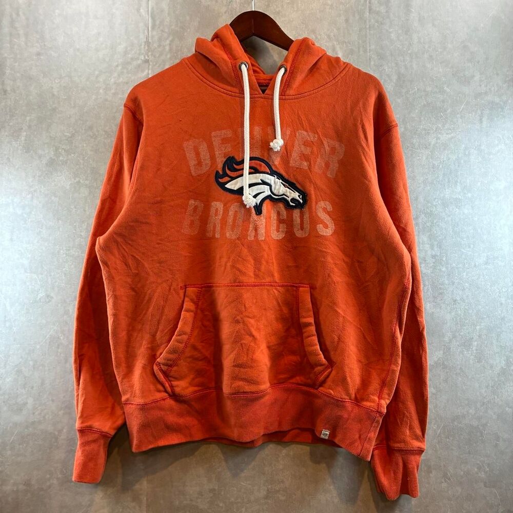 Nfl Men's Orange Hoodie